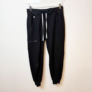 FIGS | Zamora Black Jogger Medical Scrub Pants